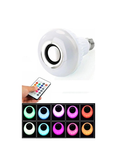 Bluetooth Rgb Hoparlörlü Wifi Akıllı Ampul-telefon Kontrol 1250 Diğer