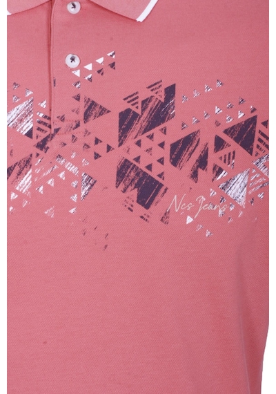 Erkek Polo Yaka Tişört Nar Çiçeği Slim Fit Ribanalı %100 Pamuk Desenli T-shirt Ncs Jeans 1214 Nar Çiçeği Erkek Polo Yaka Tişört Nar Çiçeği Slim Fit Ribanalı %100 Pamuk Desenli T-shirt Ncs Jeans 1214 Nar Çiçeği