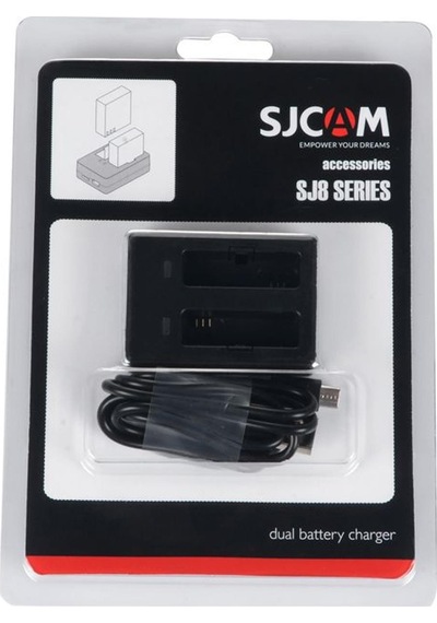 Sjcam Sj8 İkili Yedek Batarya Şarj İstasyonu Çok Renkli