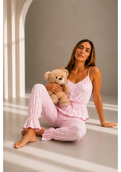 Norcia Sports Kadın Viskoz Ayarlanabilir Bel Pembe Pijama Takımı Çok Renkli - 929322722 Çok Renkli - 929322722 Çok Renkli Norcia Sports Kadın Viskoz Ayarlanabilir Bel Pembe Pijama Takımı Çok Renkli - 929322722 Çok Renkli - 929322722 Çok Renkli