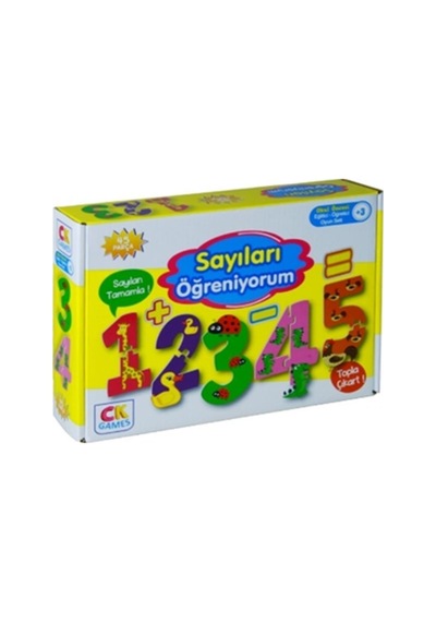Ema Eğitici Oyun Seti Sayıları Öğr.Puzzle 45 Parça