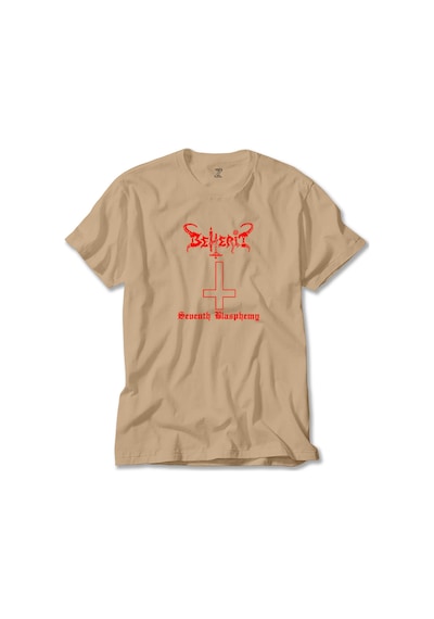 Beherit Seventh Blasphemy Füme Tişört