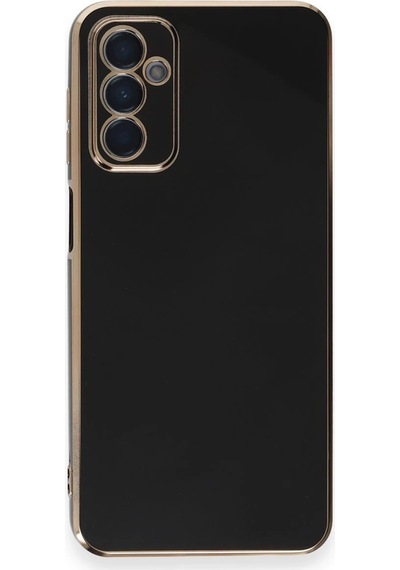 Cosmotex Newface Samsung Galaxy Uyumlu  A14 4g Kılıf Volet Silikon - Siyah