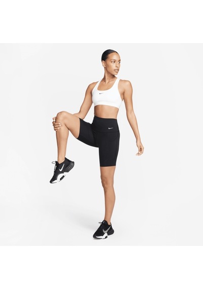 Nike Swoosh Light Support Dolgusuz Kadın Beyaz Spor Sütyeni Dx6817-100
