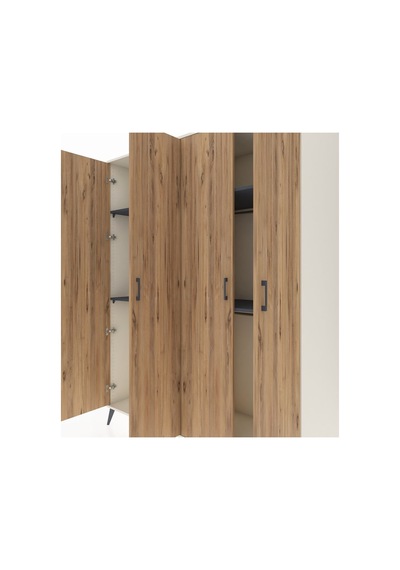 Kronos Gardrop 4 Raflı 4 Kapaklı 4 Askılı 176x59x221 Aytaşı-çam/antrasit Çam/antrasit Kronos Gardrop 4 Raflı 4 Kapaklı 4 Askılı 176x59x221 Aytaşı-çam/antrasit Çam/antrasit