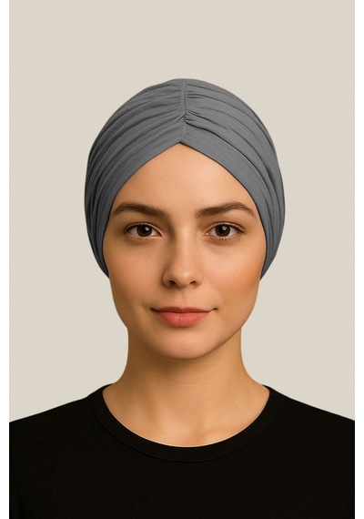 Alaturka Pratik Hazır Geçmeli Bone Gri