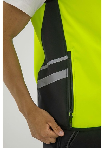 Xmlbayiciniz Motorcu Yeleği Reflektörlü Softshell Motosiklet Yeleği Genel