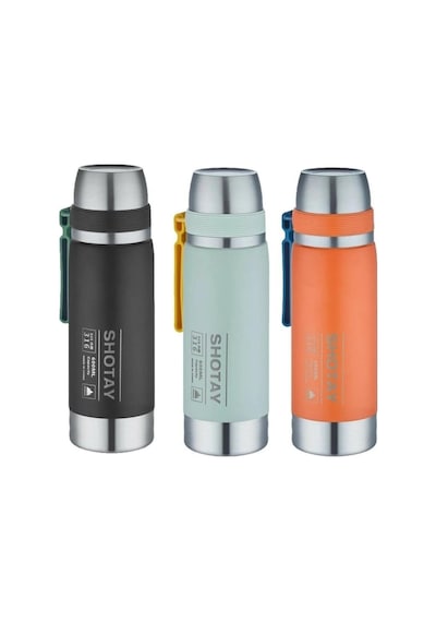 Shotay Çelik Termos 600 ML Yeşil
