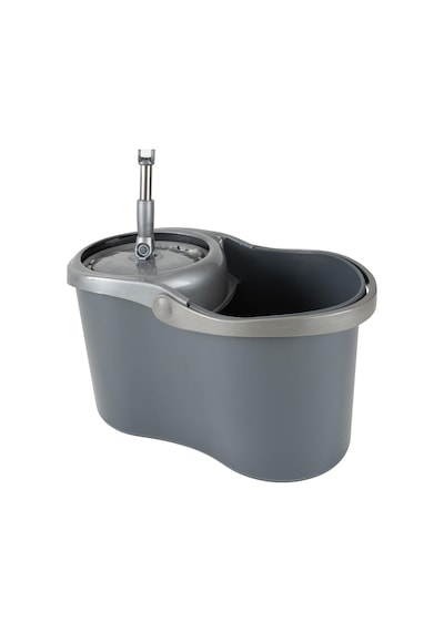 Simplify Kendinden Sıkma Paspas Ve Kova Seti, 16 Litre, Gri Çok Renkli