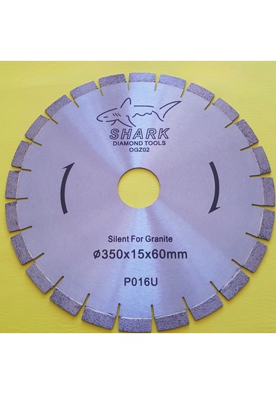 Sessiz Granit Ve Bazalt Kesme Testeresi - Premium Elmaslı Daire Testere 350 - 450 Mm