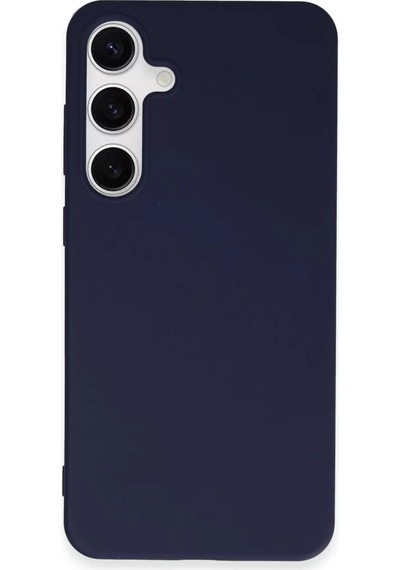 Newface Samsung Galaxy S24 Plus Kılıf First Silikon - Lacivert