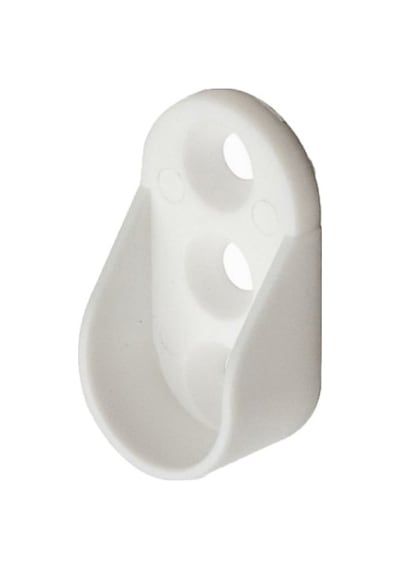 Flanş Oval Beyaz Pk 4Ad