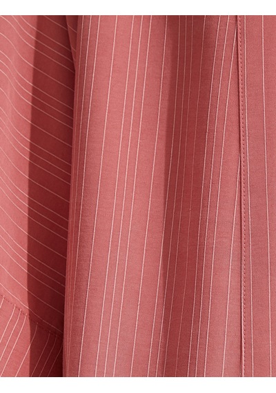 Koton Cepli Kimono Pembe Çizgili 1yak58311cw