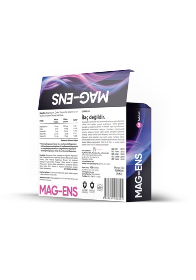 Magnezyum Malat-sitrat-bisglisinat-taurat ,çinko,b6,d3,k2 İçeren Multivitamin