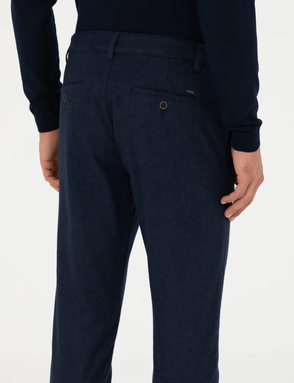 Pierre Cardin Erkek Lacivert Pantolon Kanvas-chino 50278461-vr033 Lacivert