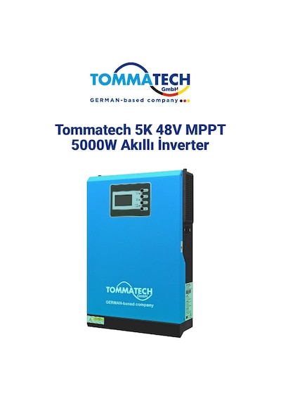 Tommatech 5K 48V Mppt 5000W Akıllı İnverter