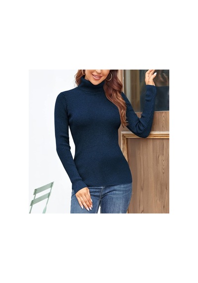 Youknitwear You Modena Balıkçı Yaka Kadın Kazak Lacivert