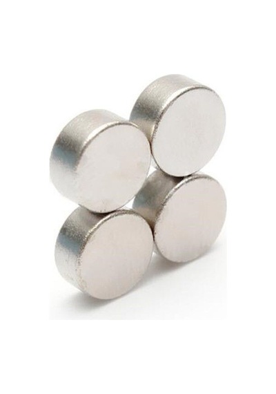 100 Adet Çap 6Mm X Kalınlık 3Mm Güçlü Yuvarlak Neodyum Mıknatıs