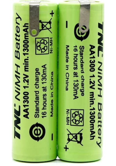 Braun 5510 Traş Makinesi Uyumlu Aa 2.4v 1300mah Şarjlı Kalem Pil