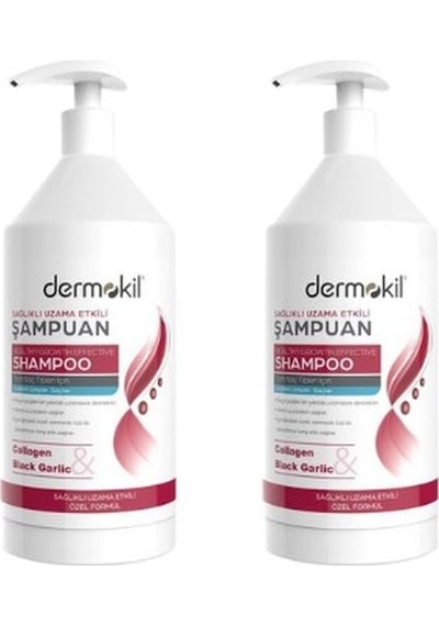 Dermokil Prebiyotik & Vitamin B5 Uzama Etkili Şampuan 2 x 1 L