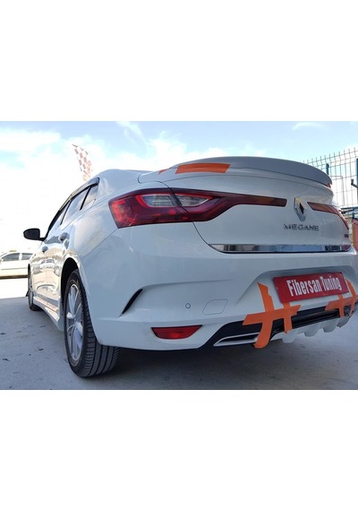 Renault Megane 4 Spoiler--Fibersan Tuning