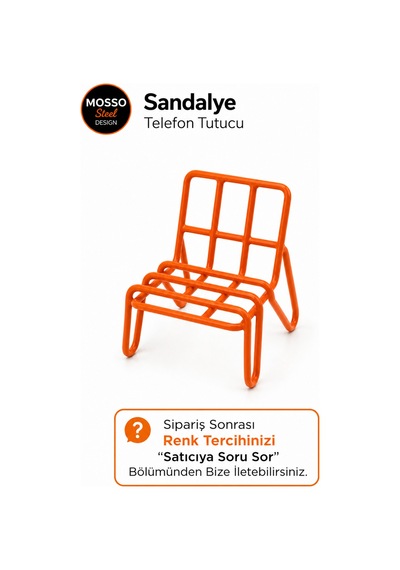 Sandalye Şeklinde Telefon Standı -tutucu