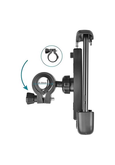 Coofbe Super Tutuş 360 Dönebilen Gidon İçin Motorsiklet Telefon Tutucu Navigasyon Tutucu Telefon Tutucu