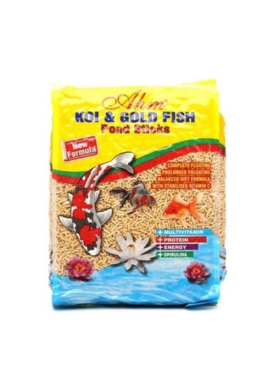 Ahm Koi Goldfish Naturel Pond Sticks 1 Kg Balık Yemi