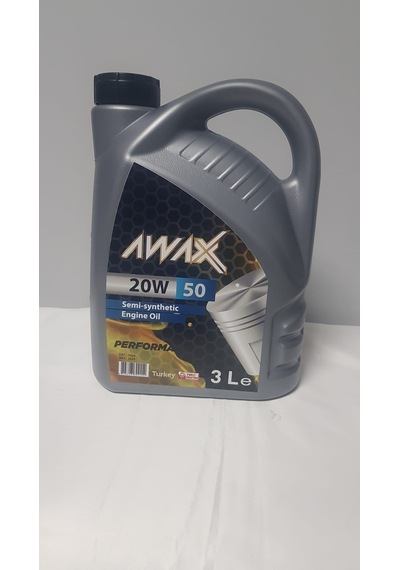 Awax 20W-50 Motor Yağı 3 L