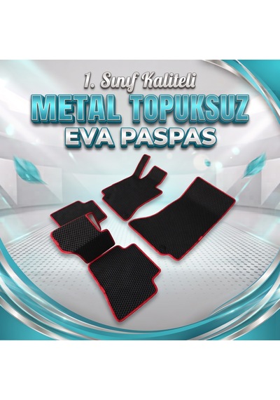 Chrysler Crossfire Coupe 2004 2008 Araca Özel Eva Oto Paspas Takımı Metal Topuksuz  İç Set
