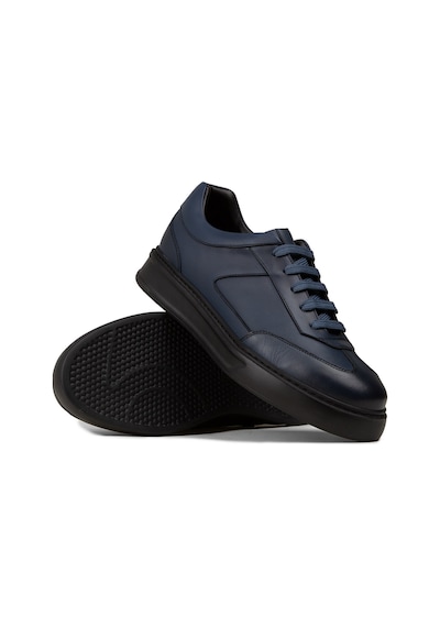 Deery Erkek Mavi Hakiki Deri Sneaker Ayakkabı - 02015mmvıe01 Mavi