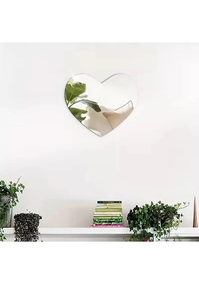 Durukar 30x30 Cm Kırılmaz Pleksi Dekoratif Duvar Aynası - Modern Organik Form 1. Sınıf Akrilik Ayna Çok Renkli