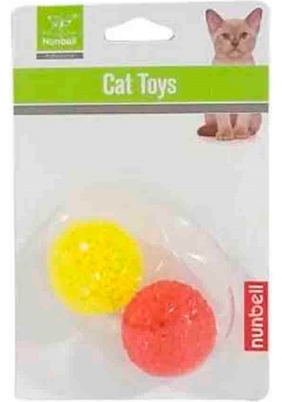 Nunbell Kedi Oyuncağı 2'li Top
