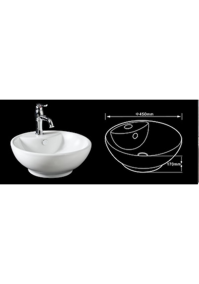 Lena Tezgah Üstü Çanak Lavabo E -5033