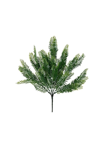 Yapay Çiçek Canlı Yeşil Fern Demet Garnitür Aradal Dekoratif Yapa