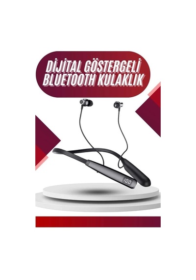 Plentiful Plentiful100 Saat Bluetooth Kulaklık Dijital Göstergeli Anc Özelliği Kablolu K-200