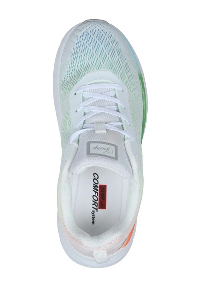 JUMP 28052 ZENNE A-WHITE/YELLOW/MINT SPOR AYAKKABI Beyaz