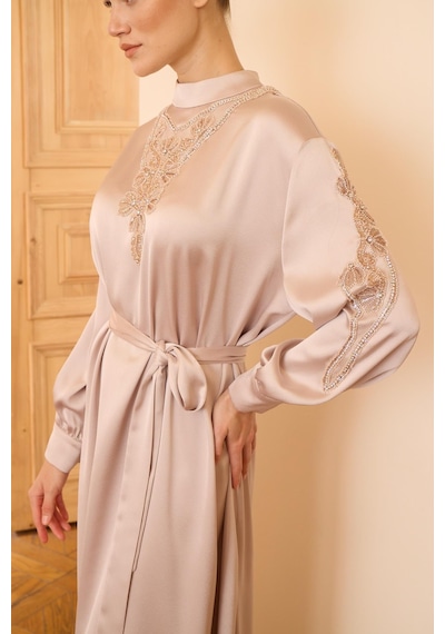 Senna Catherıne Dress Bej BEJ