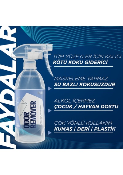 Gyeon Q²m Odorremover Kötü Koku Giderici Sprey- 500 Ml -çok Amaçl