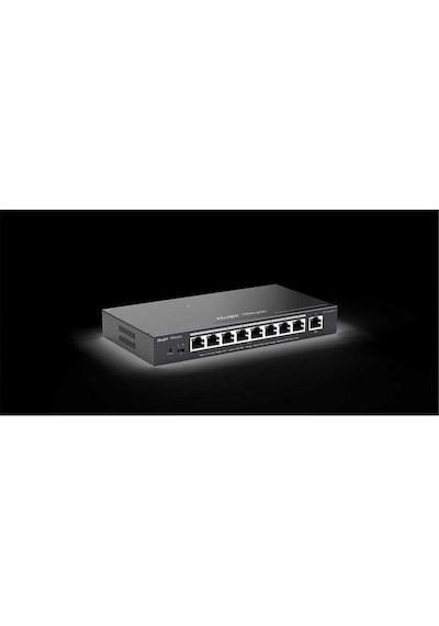 Ruijie -reyee Rg-es209gc-p 8 Port Poe+ 10-100-1000mbps+1port 10-100-1000mbps Yönetilebilir Çelik 120w