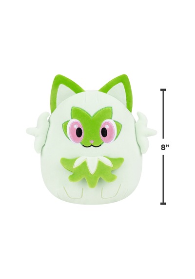 Squishmallows Pokemon Pelüş 20 Cm - Sprigatito Sqpk00317 Çok Renkli