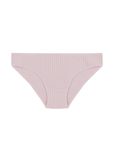 Kadın 3'lü Ajur Slip 11058 Ten - Kahverengi