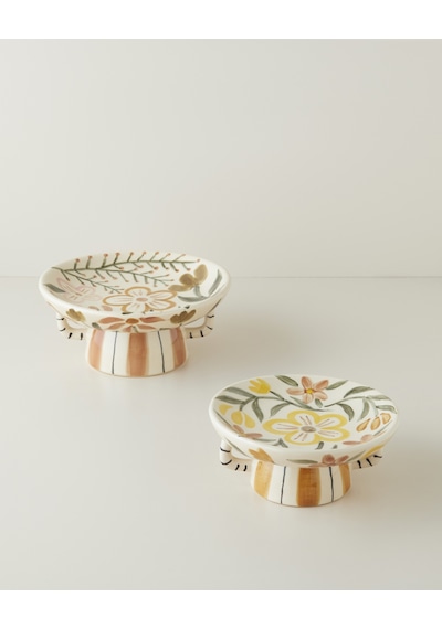 English Home Larissa Seramik Dekoratif 26x26x12cm Multicolor