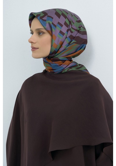 Saf İpek Sura Eşarp-2026 İlkbahar-yaz- 950700d Yeşil
