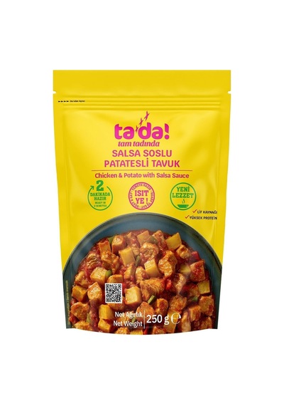 Tada Salsa Soslu Sebzeli Tavuk 250 G 5'li Avantaj Paketi Mıchu