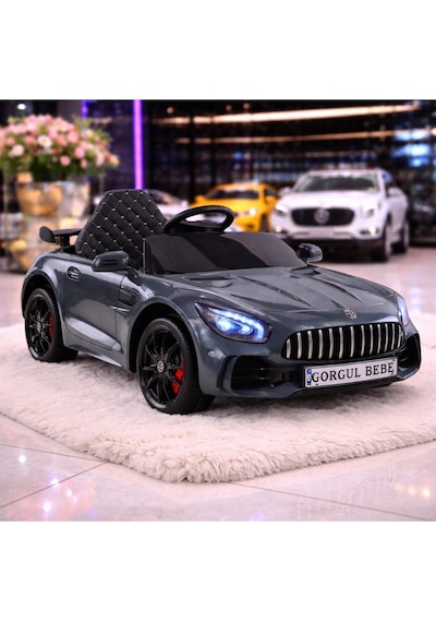 Mercedes Gtr 12 Volt Akülü Araba Antrasit