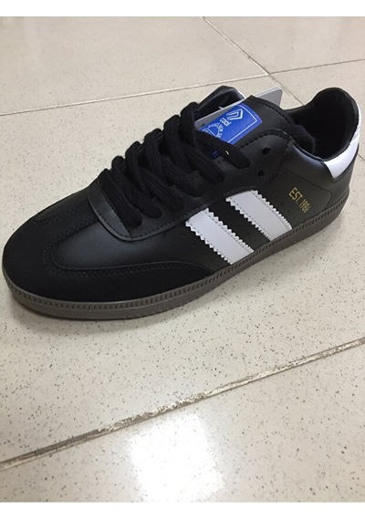 Cool Angola Unisex Genç Kauçuk Taban Sneaker Spor Ayakkabı Siyah / Beyaz Beyaz