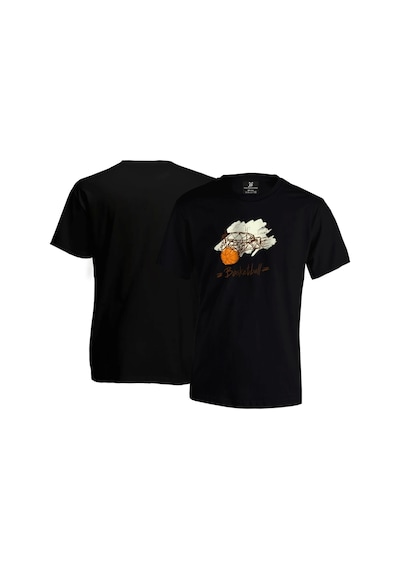 Three Point Unisex T-shirt - Siyah