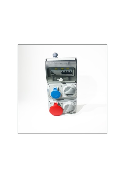 Novsen Ip44 Kombinasyon Panosu 1 Ad. 3x16a, 1ad. 5x32a Kilitli Priz