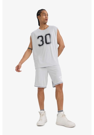DeFactoFit Hızlı Kuruyan Standart Fit Sporcu Kısa Paça Şort C2419AX25HSGR91